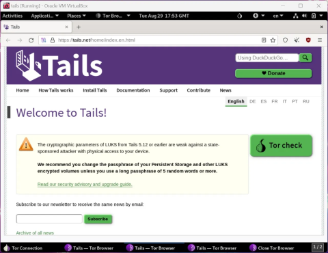 Obsessed with privacy? Keep Tails on a USB drive and secure most any computer